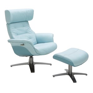 Urban Evolution A969 Reclining Chair and Ottoman Set