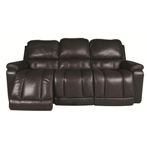 La Z Boy Greyson Leather Reclining Sofa Morris Home