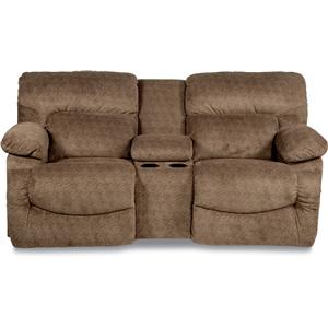 La-Z-Boy ASHER La-Z-Time® Full Reclining Loveseat w/Console