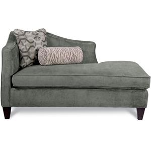 La Z Boy Bijou Premier Laf Chaise With Sloping Track Arms La Z Boy Bijou Premier Laf Chaise With Sloping Track Arms