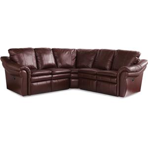 Devon 420 By La Z Boy Bennett S Home Furnishings 3 Pc Reclining Corner Sectional