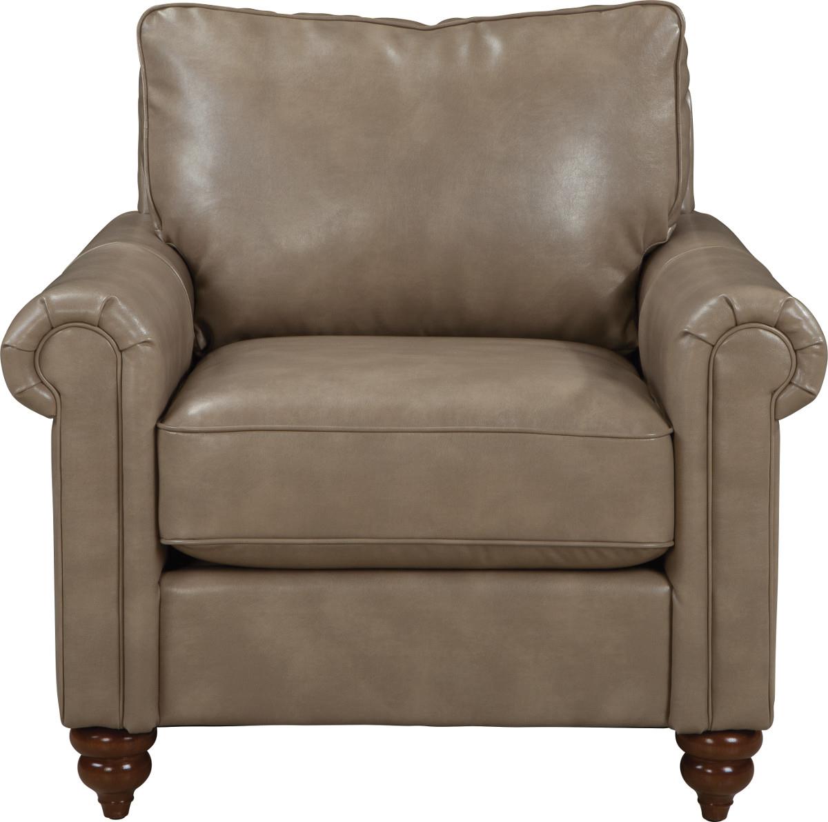 LaZBoy LEIGHTON Traditional Rolled Arm Loveseat with Premier Comfort