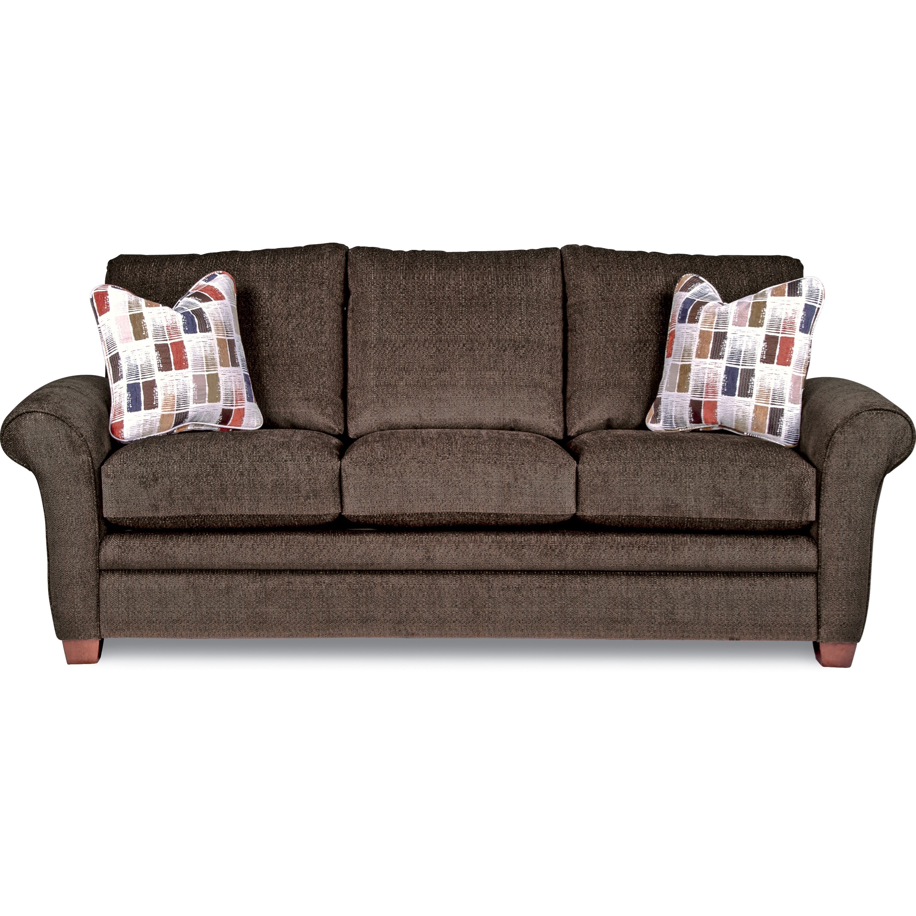 La Z Boy Natalie Transitional Sofa With Sock Arms Conlin S La Z Boy Natalie Transitional Sofa With
