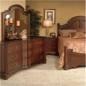 Lacquer Craft Usa Cortona Traditional Dresser And Mirror Combo Bigfurniturewebsite Dresser Mirror