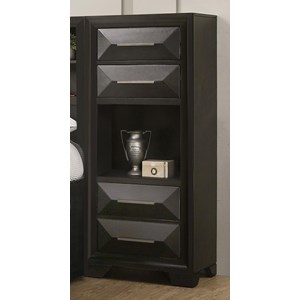 Elements International Emily Em200ch Chest With 5 Dovetail Drawers