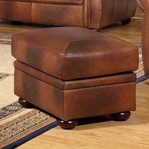 Leather Italia USA (Beaverton Store Only) Arizona Leather Ottoman