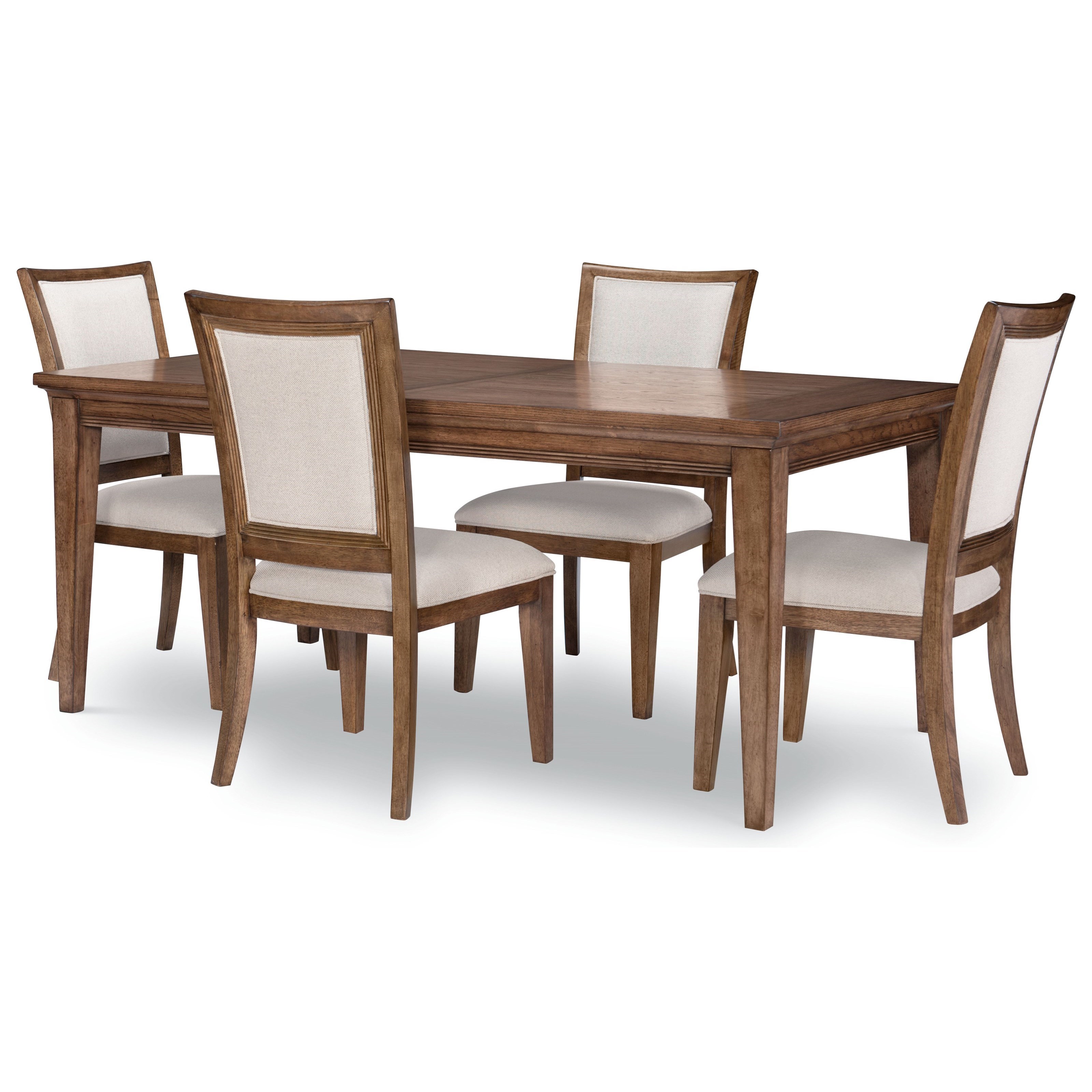 Legacy Classic Forest Hills 5 Piece Rectangular Table And Chair Set Conlins Furniture Dining 5 Piece Sets