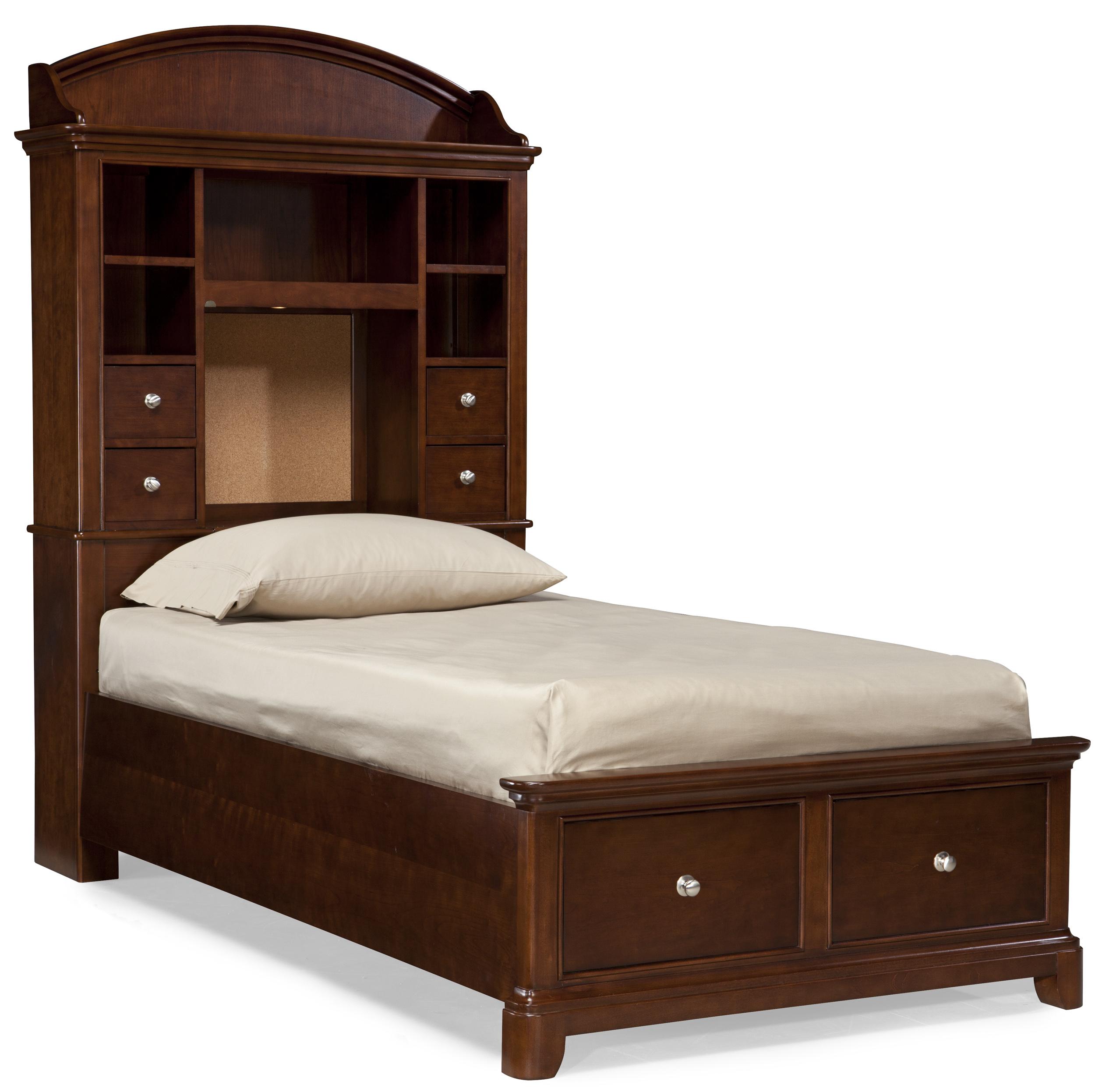 impressions size bookcase bed with cork message board impressions size bookcase bed with cork message board