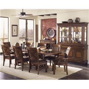 Legacy Classic Larkspur 9 Piece Table & Chair Set