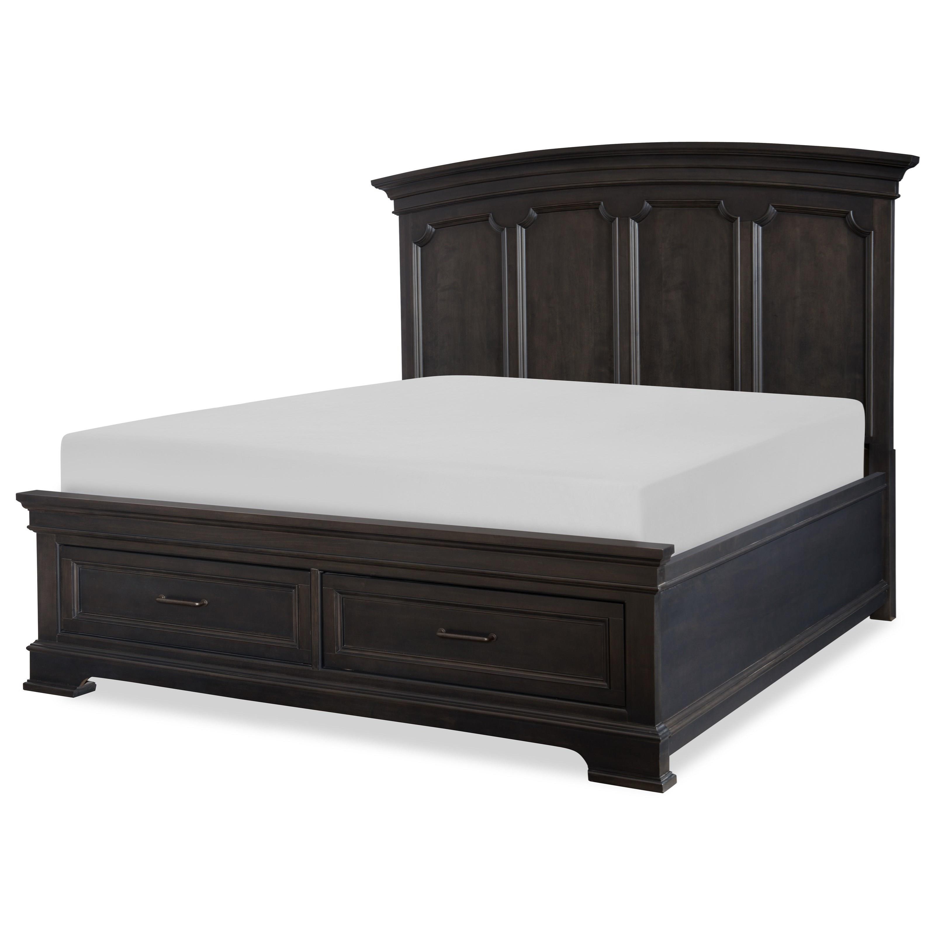 Legacy Classic Townsend Transitional Queen Bed With Footboard