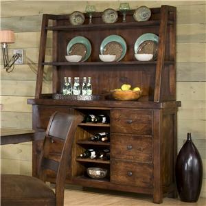 Legacy Classic Woodland Ridge Dining Credenza & Hutch