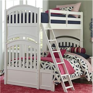 Legacy Classic Kids Academy Twin over Full Bunk Bed