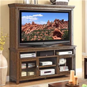 Legends Furniture Restoration TV Console and Hutch