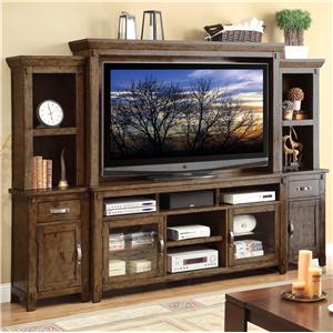 Legends Furniture Restoration Wall Unit with Two Piers