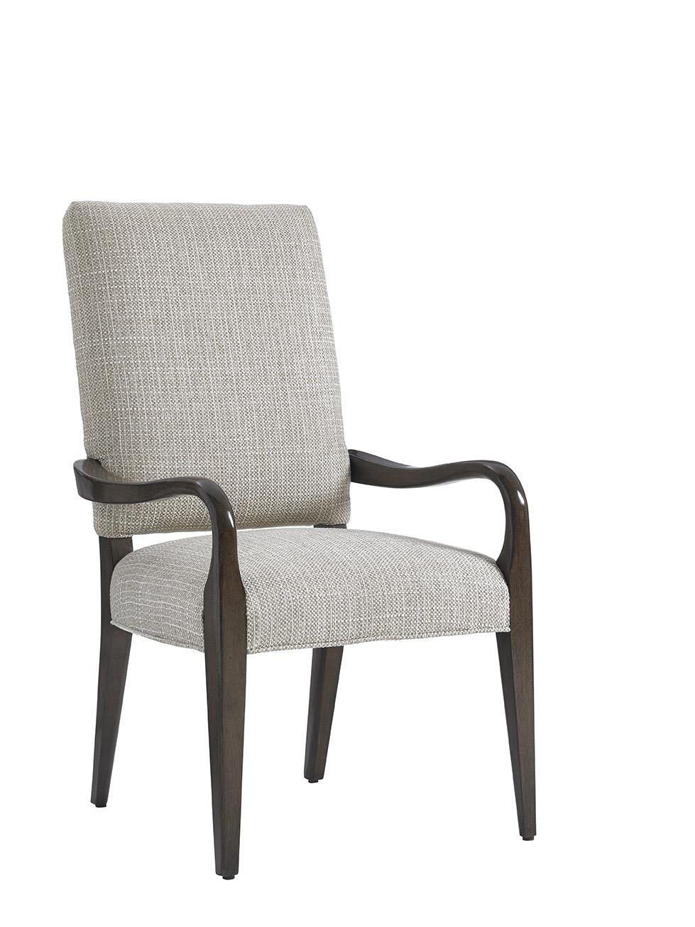 metro outdoor living buffet on Lexington Laurel Canyon Sierra Dining Arm Chair In Medino Ivory Fabric Belfort Furniture Dining Arm Chairs