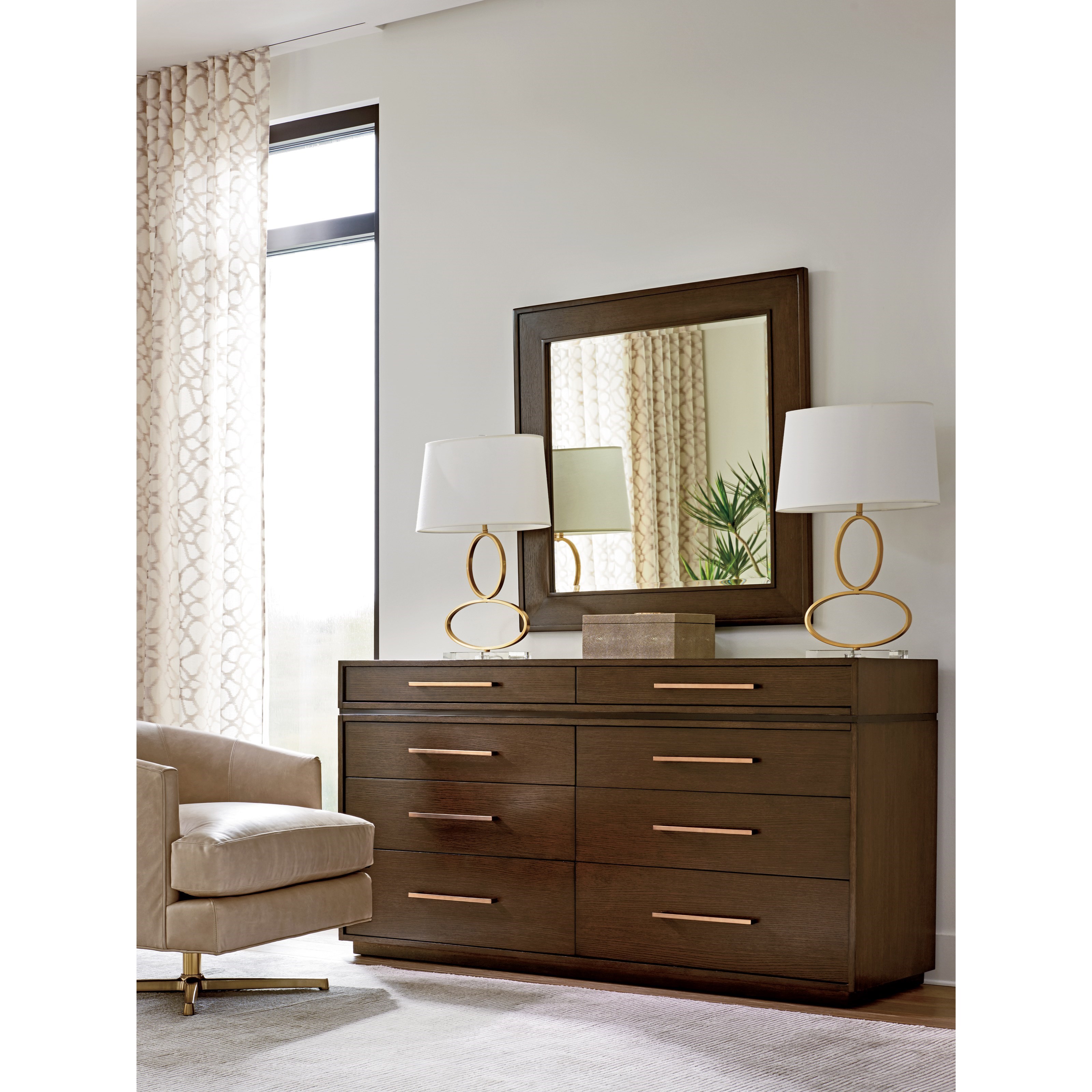 Lexington Zavala 790222 Collonade Eight Drawer Double Dresser Baer's
