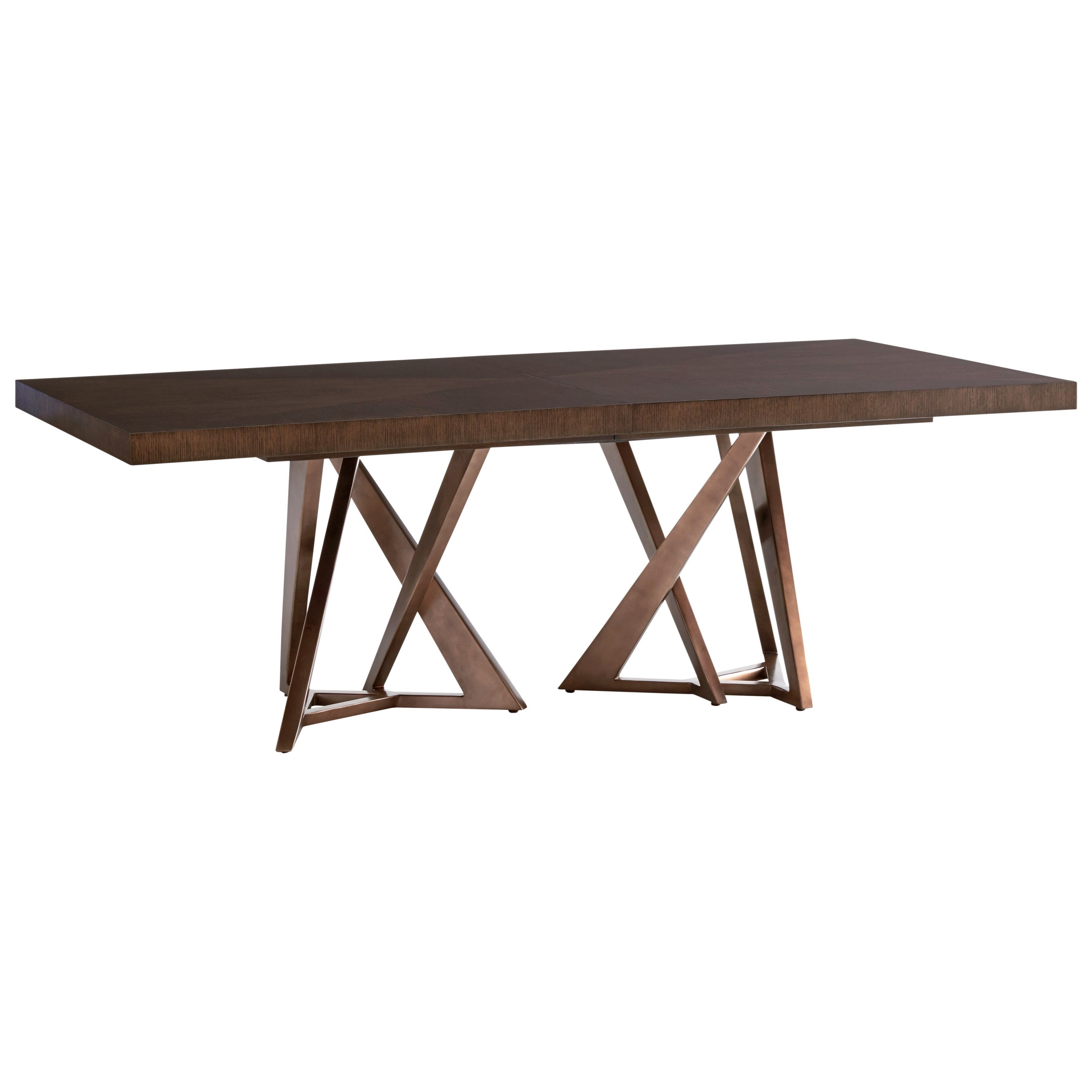 Lexington Zavala 790876C Loggia Rectangular Double Pedestal Dining