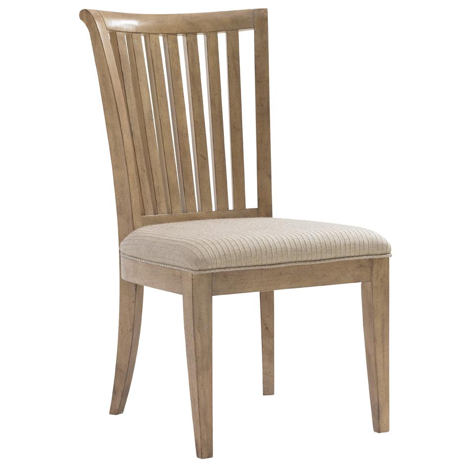 Lexington Monterey Sands 83088001 Alameda Slat Back Side Chair Baer