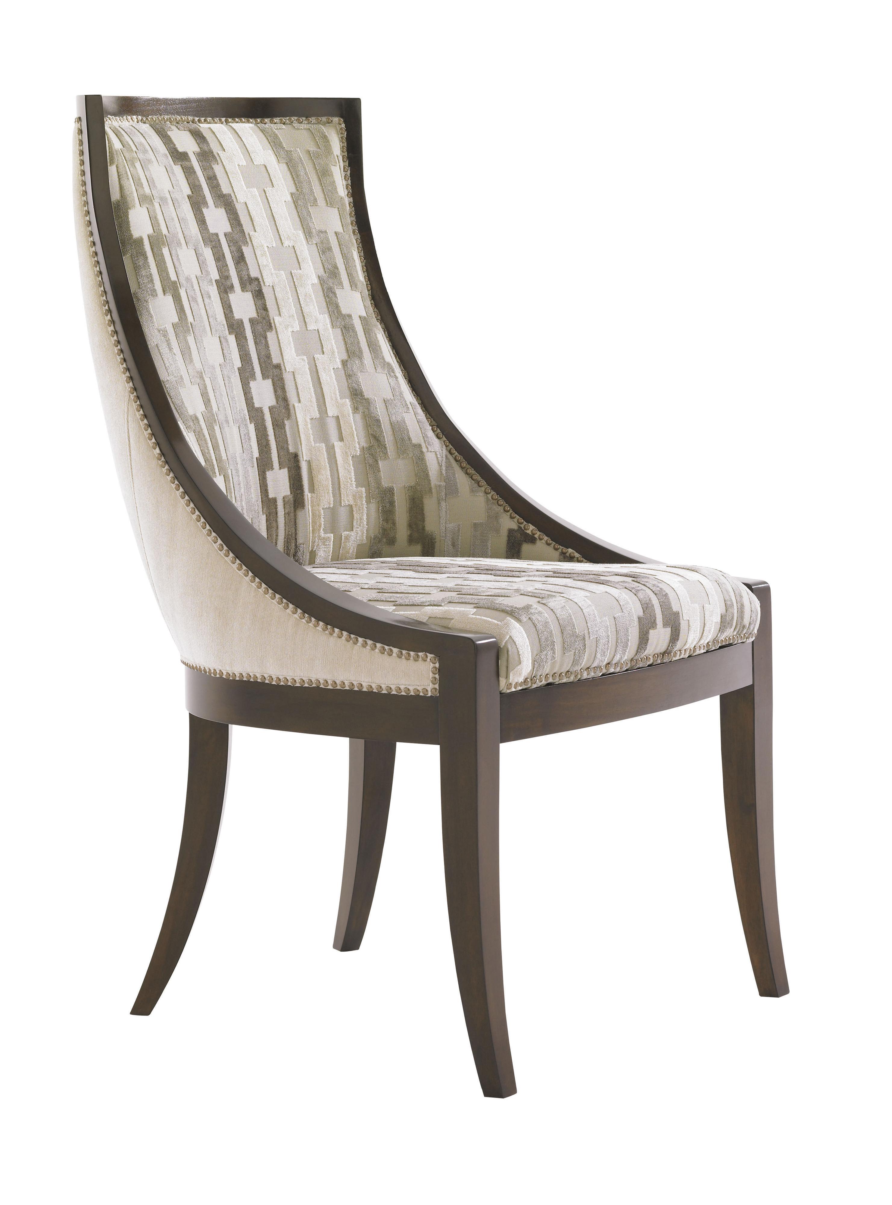 north carolina outdoor furniture stores on Lexington Tower Place 706 884 Contemporary B Customizable B Talbot Upholstered Host Chair Furniture Fair North Carolina Dining Side Chairs