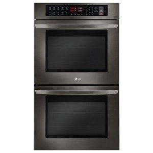LG Appliances Electric Wall Ovens- LG 9.4 cu. ft Total Capacity Double Wall Oven