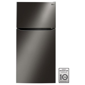 LG Appliances Top-Freezer Refrigerator - LG 24 Cu. Ft 33” Wide Top Freezer Refrigerator