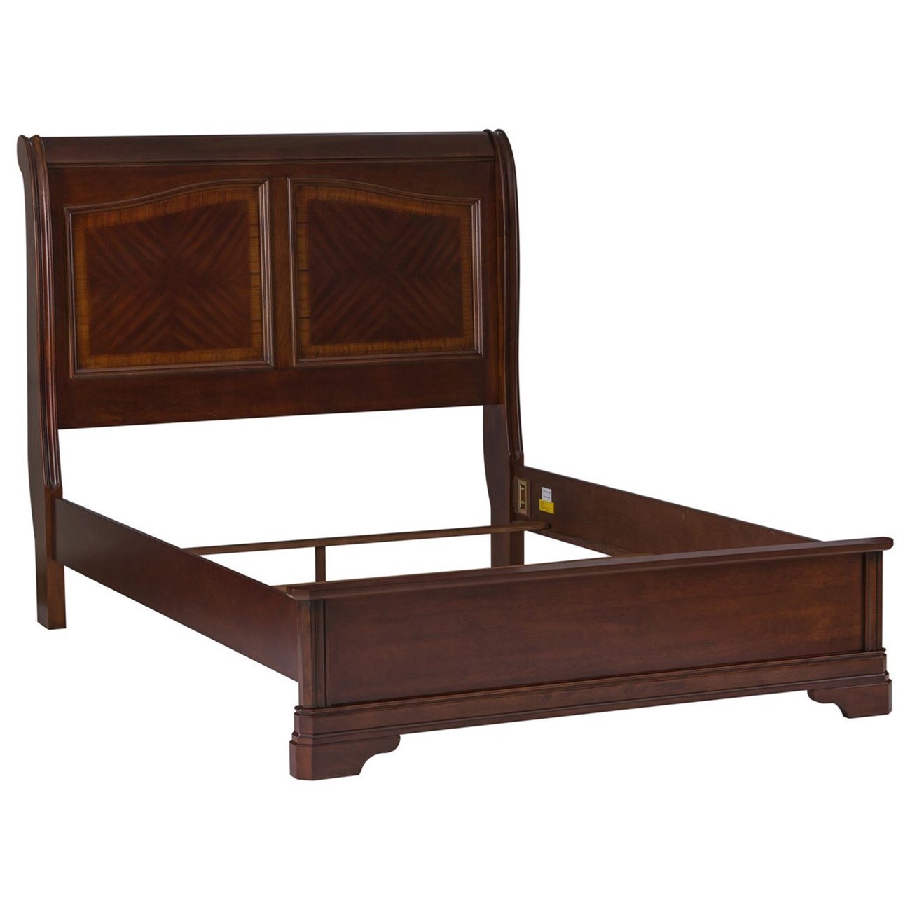 Liberty Furniture Alexandria King Sleigh Bed with Low Profile Footboard