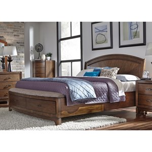 Liberty Furniture Avalon III Queen Panel Storage Bed
