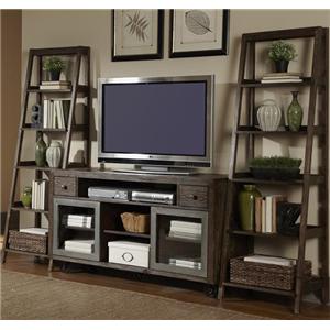 Liberty Furniture Avignon Entertainment Center with Piers Set