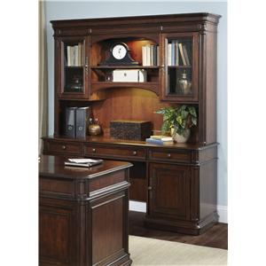 Liberty Furniture Brayton Manor Jr Executive Credenza and Hutch