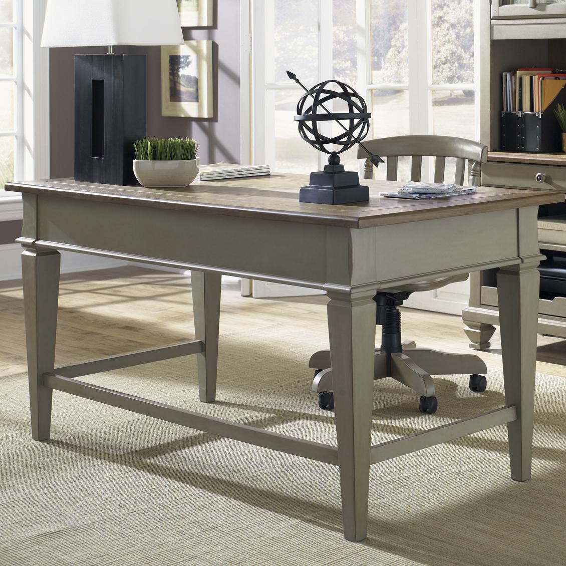 Liberty Furniture Bungalow Jr Executive Table Desk W 2 Drawers Liberty Furniture Bungalow Jr Executive Desk