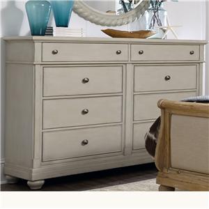 Liberty Furniture Harbor View Dresser with 8 Drawers