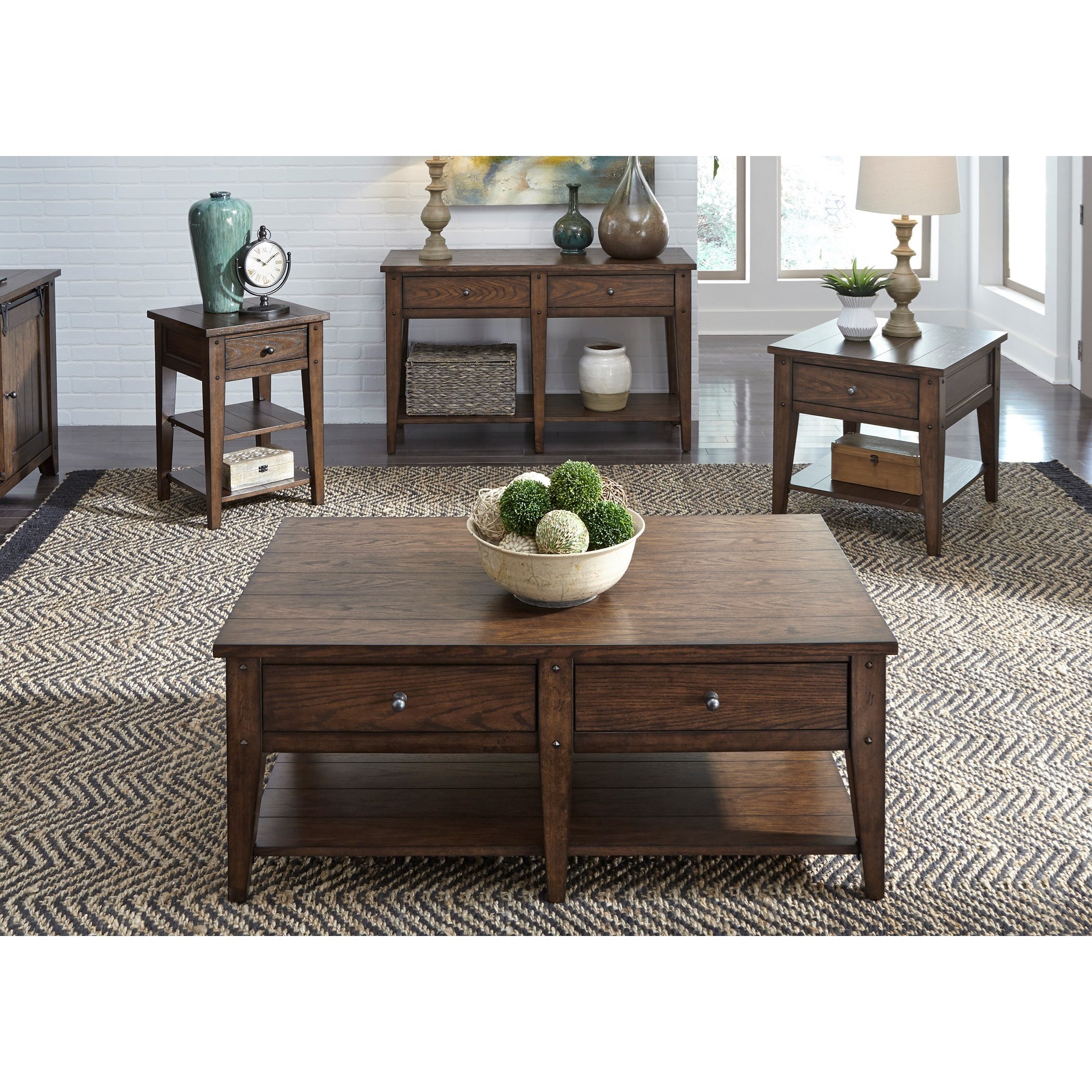 Liberty Furniture Lake House Occasional End Table Darvin Furniture