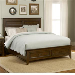Liberty Furniture Laurel Creek Queen Storage Bed