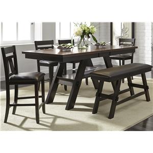 Vendor 5349 Lawson 6 Piece Gathering Table Set