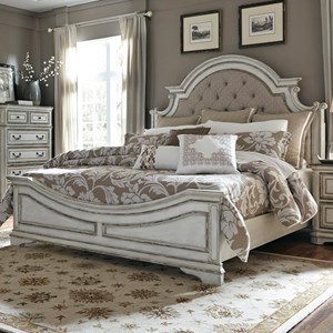 Vendor 5349 Magnolia Manor Queen Upholstered Bed
