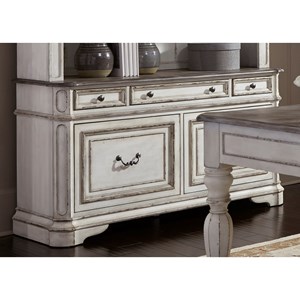 Liberty Furniture Magnolia Manor Office 5 Drawer Credenza