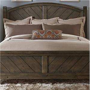Liberty Furniture Modern Country Queen Poster Headboard