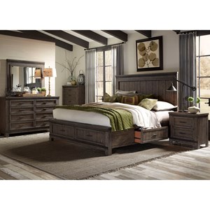 Thornwood Hills 759 By Liberty Furniture Wayside Liberty Furniture Thornwood Hills Queen Bedroom Group