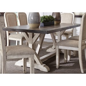 Liberty Furniture Willowrun Trestle Table