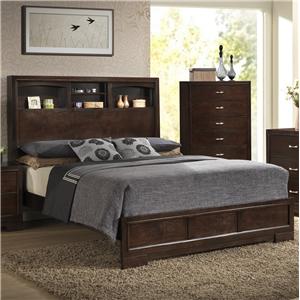 Lifestyle Monroe Queen Bookcase Bed