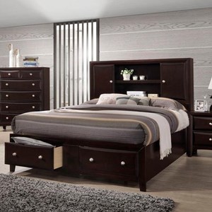 Lifestyle C6498A King Storage Bed