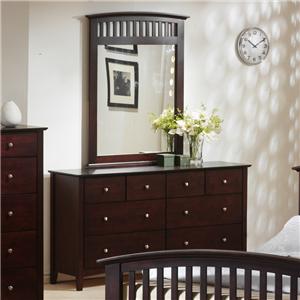 Alex Express Life Metro Dresser & Mirror