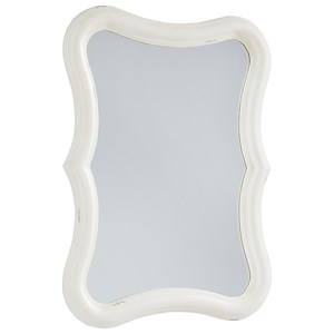Magnolia Home by Joanna Gaines French Inspired Silhouette Mirror - Jo's White
