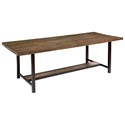 Magnolia Home by Joanna Gaines Industrial 96" Dining Table with Shop