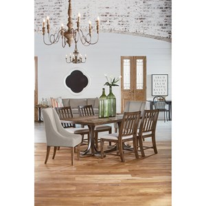 Magnolia Home By Joanna Gaines Orland Park Chicago Il Darvin Magnolia Home By Joanna Gaines Traditional Dining With Revival Chairs