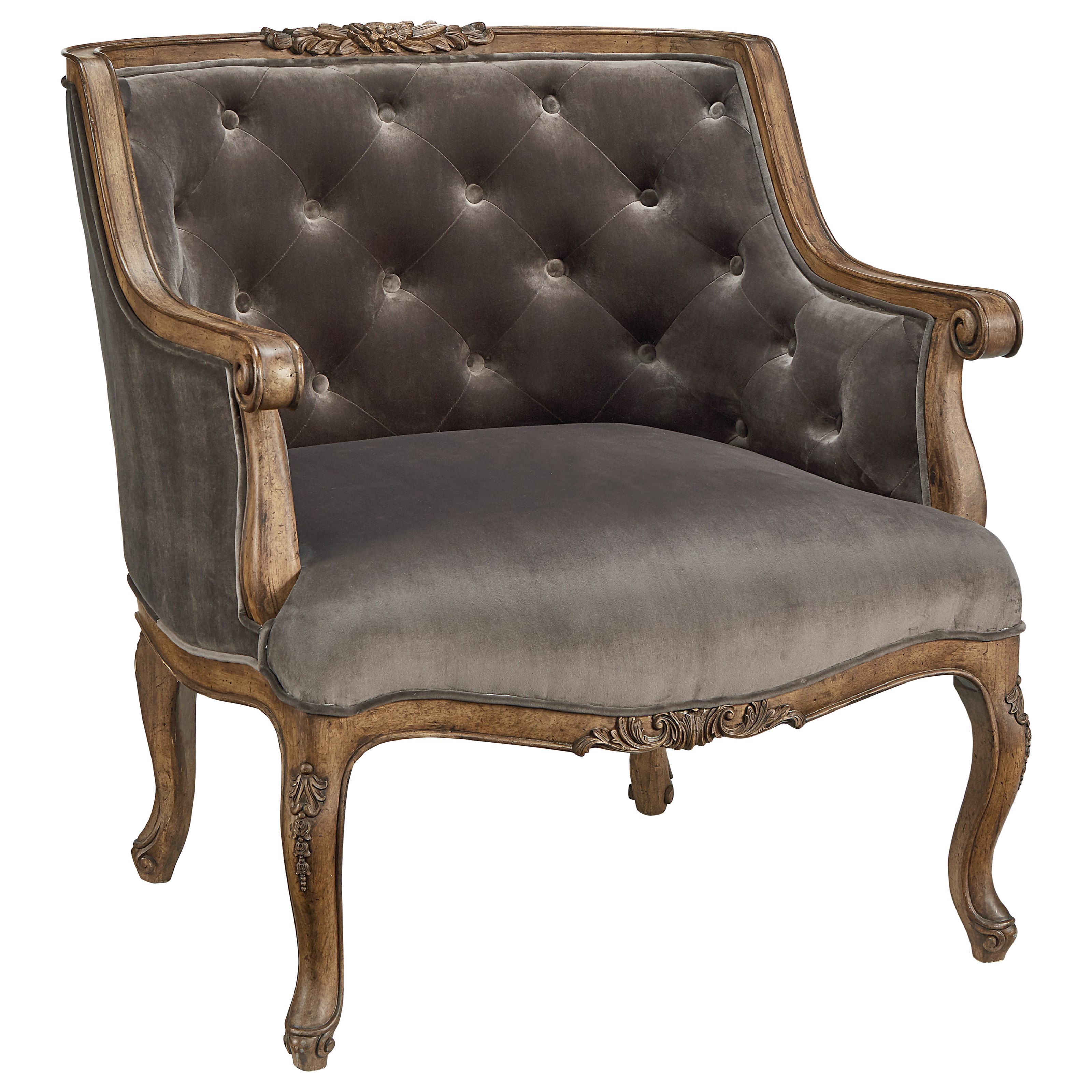 Magnolia Home by Joanna Gaines Accent Chair Bloom Upholstered Accent ... Magnolia Home by Joanna Gaines Accent Chair Bloom Upholstered Accent ...