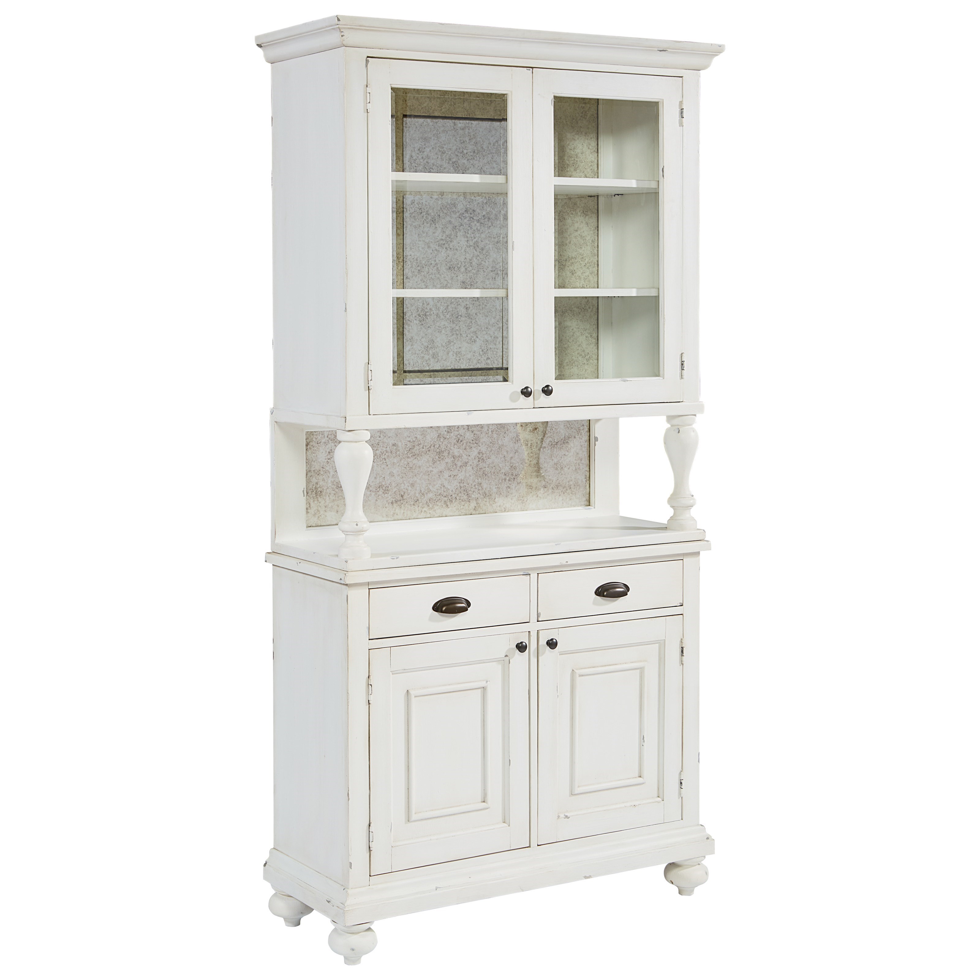 Magnolia Home by Joanna Gaines Farmhouse Dish Hutch and Dish Miskelly Furniture