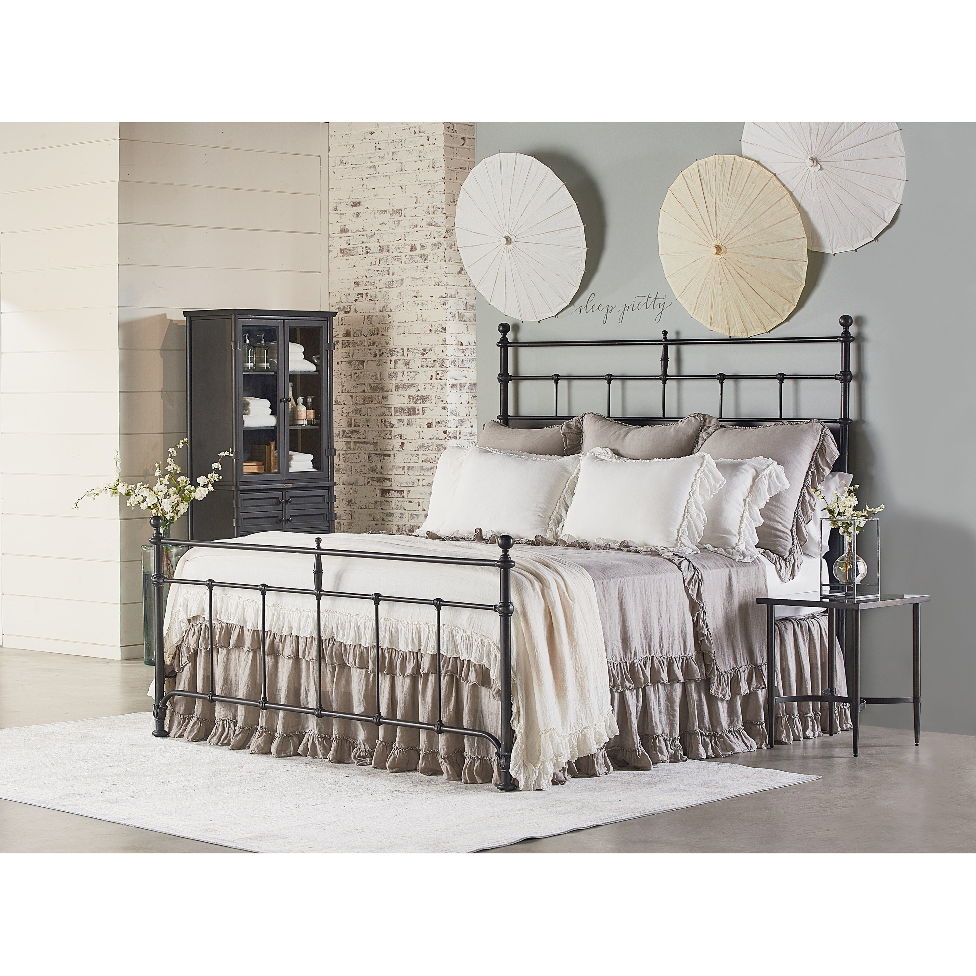 Magnolia Home Queen Trellis Bed Magnolia Home Queen Trellis Bed