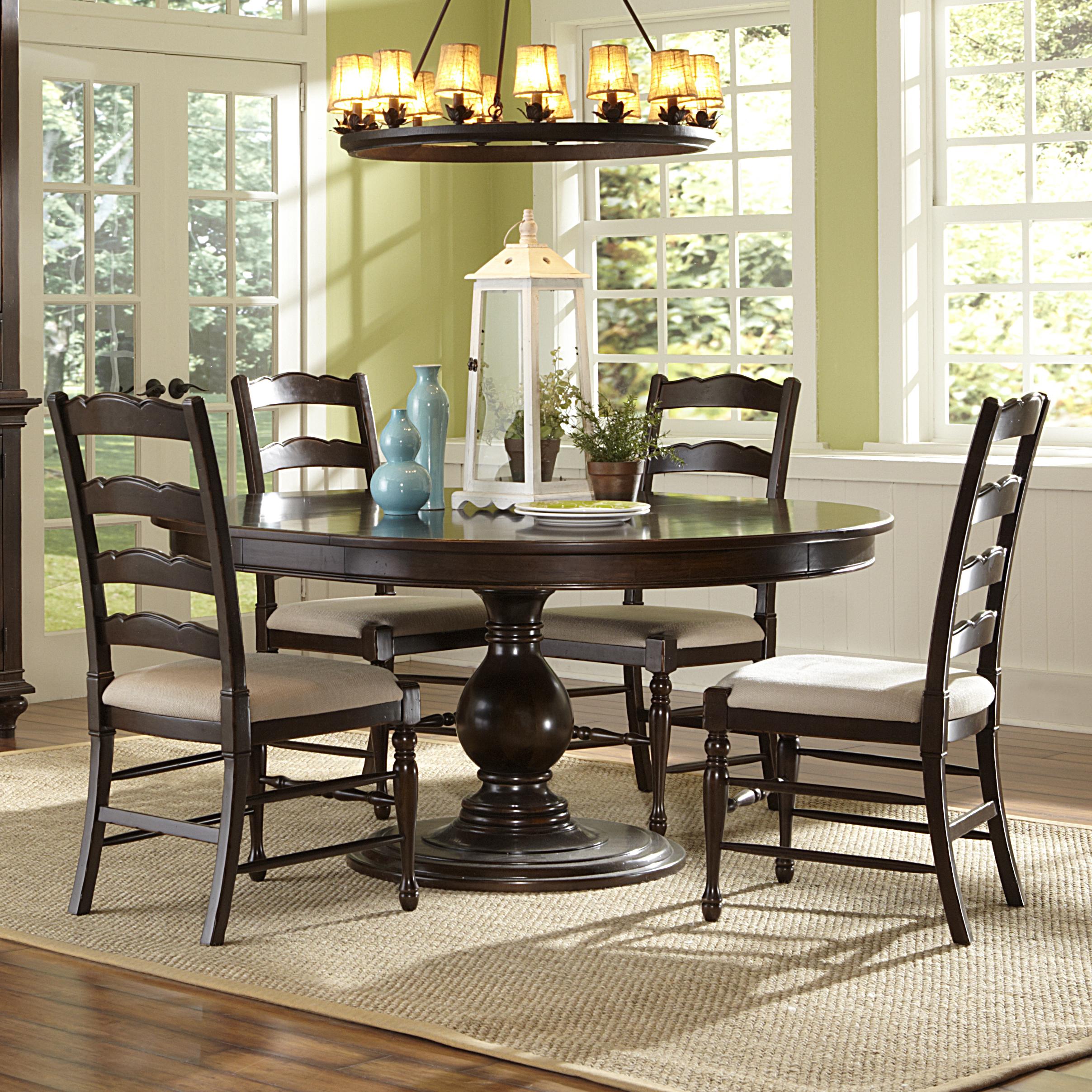 Magnussen Home Loren 5 Piece Round Table and Chairs Set Miskelly