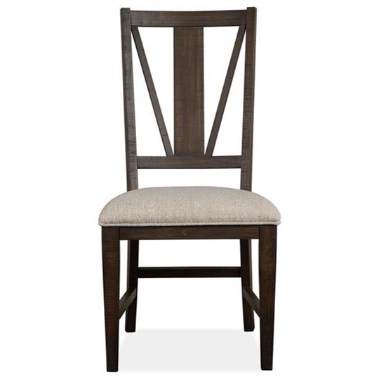 chair facing forward